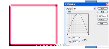 带你解析ps中斜面浮雕的光泽等高线